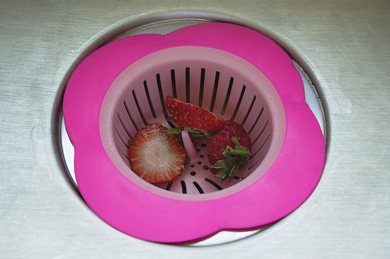 EvriHolder Evri-Sink Sink Strainer with Large Wide Rim, Tool for Kitchen Sinks, Fits Most Standard Kitchen Sinks, Offered a Set of Two, Colors May Vary - Image 5
